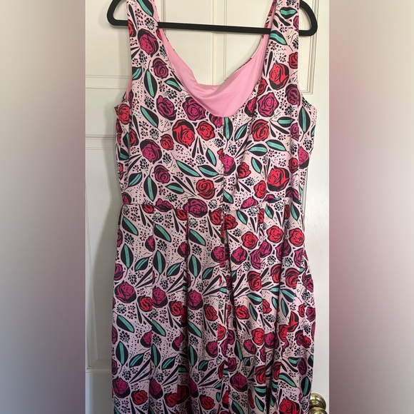 Lindy Bop: Lana, Pink Spanish Rose sz 16 - Picture 5 of 9